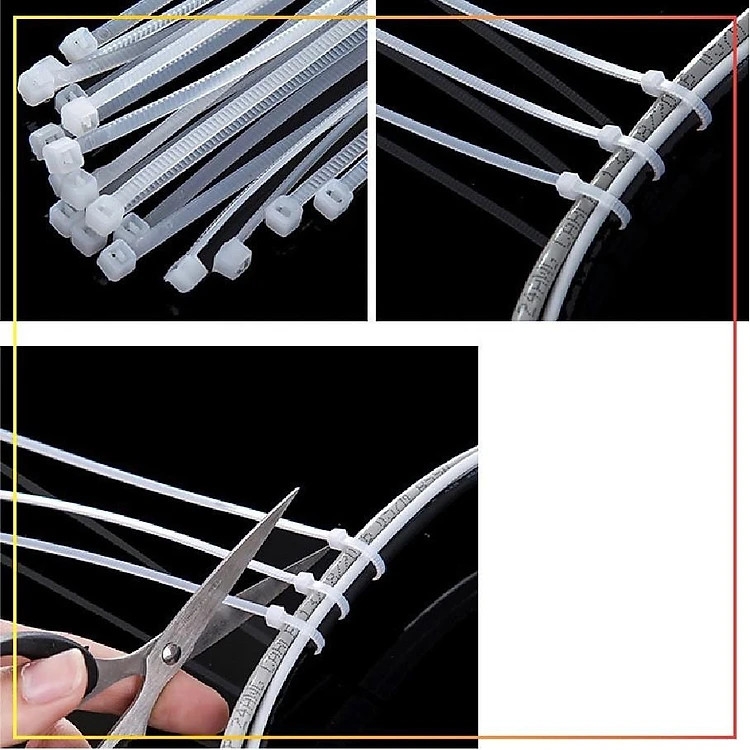 Dây rút nhựa 30cm - 25cm - 20cm - 10cm chịu nhiệt tốt, độ bền cao