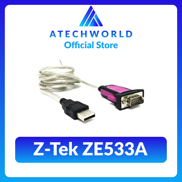 Cáp usb to com z-tek ze533a cáp xịn ztek