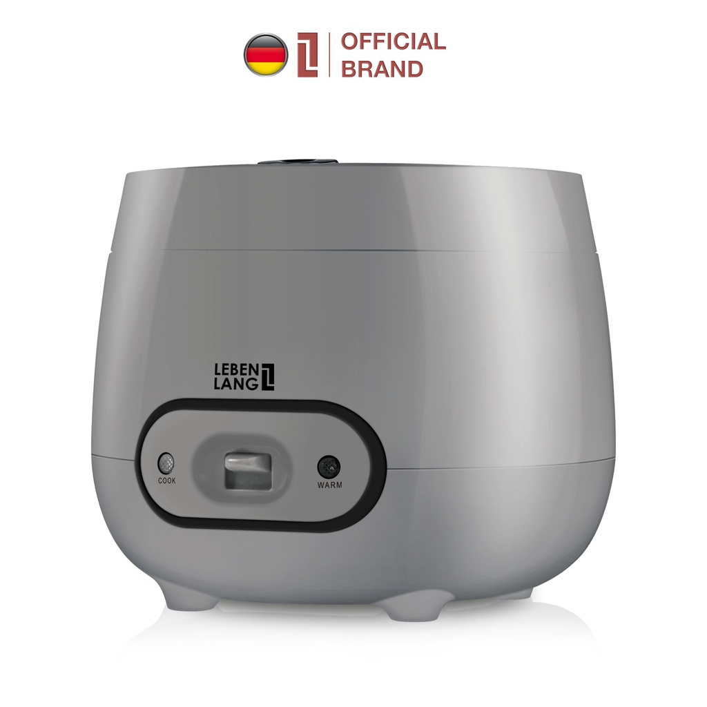 Nồi cơm điện mini 0,8l lebenlang lbl0583 công suất 250w hàng đức, bảo hành 24 tháng - đủ màu