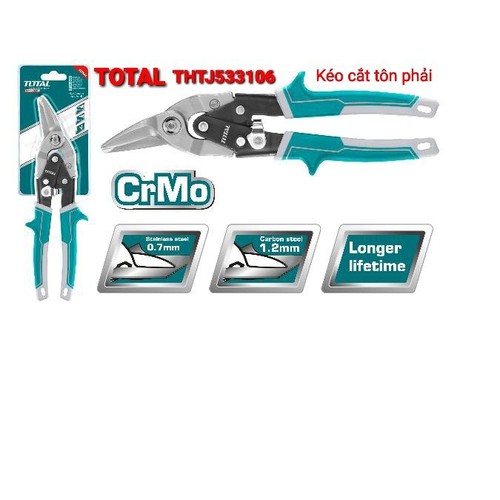 Kéo cắt tole phải total thtj533106