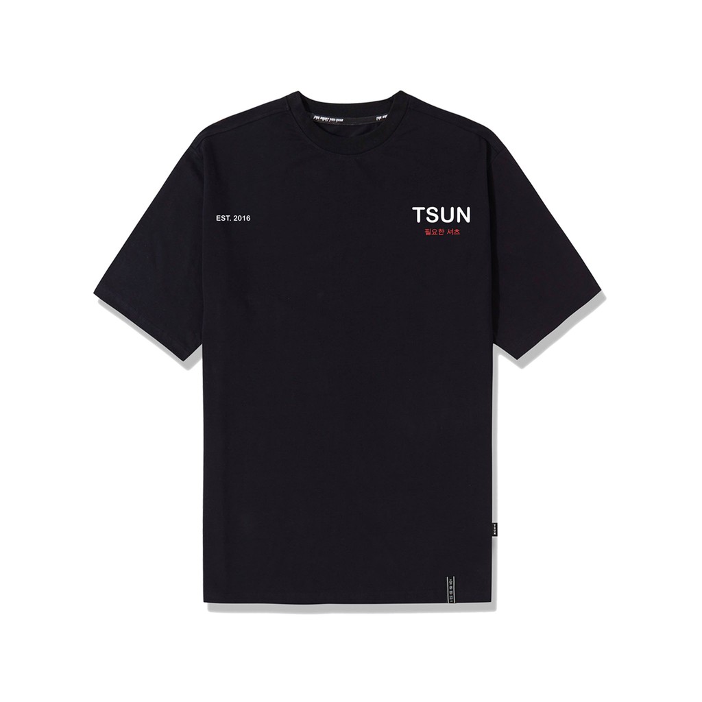 Áo thun tsun - sig 1 - đen
