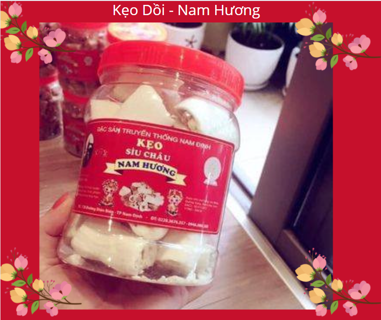 KẸO DỒI NGON sìu châu ❤️NGON❤️ cực giòn siêu ngon 500g/ KẸO DỒI, LẠC, VỪNG ĐẶC SẢN NỔI TIẾNG NAM ĐỊNH