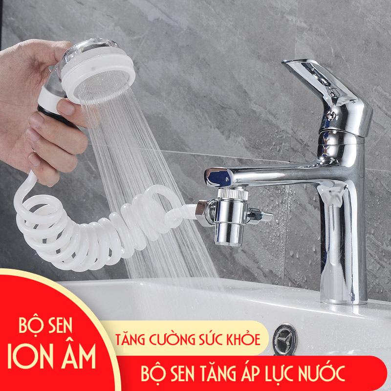 Bộ vòi sen phụ lắp chậu rửa mặt Lavabo và chậu rửa bát vô cùng tiện lợi Minh House