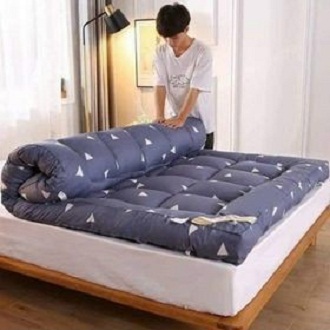 Nệm topper, đệm topper tấm làm mềm đệm cotton hàn quốc mềm mại, êm ái kích thước 1m8 -tranlanshop