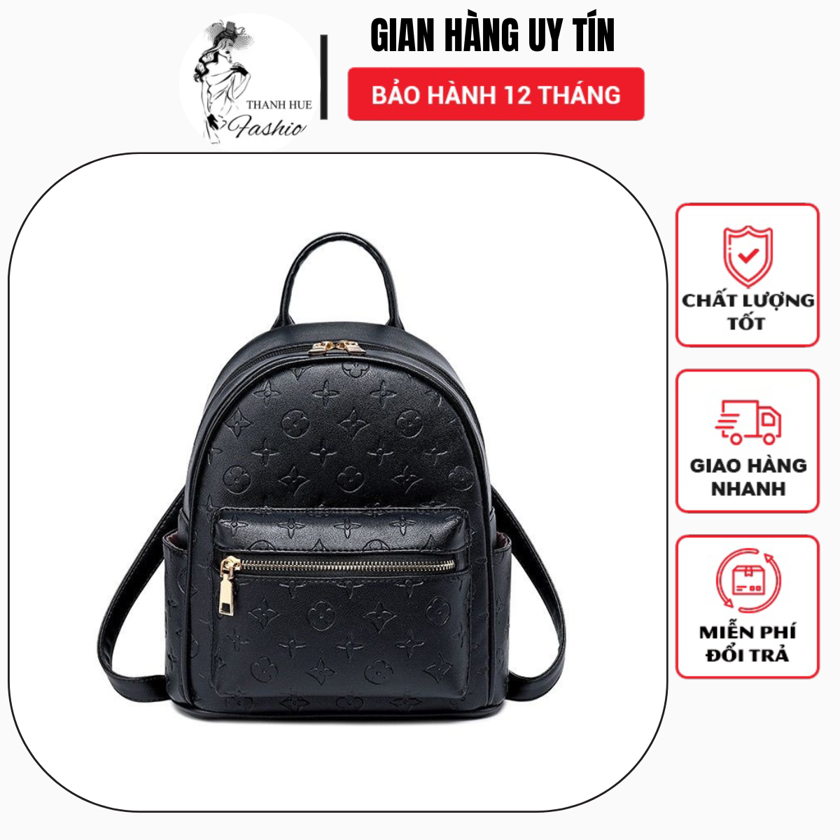 Balo mini da mềm phong cách hàn quốc