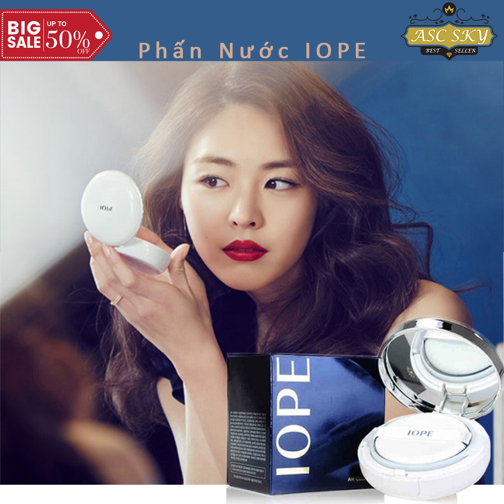 Phấn nước IOPE Air Cushion XP / EX 2 lõi, Phấn Nước Được Ưa Chuộng Ở cả Châu Âu và Châu Á, Kết Hợp 2 Trong 1 Kem Lót Và Kem Nền, Vô Cùng Mịn Màng Và Tự Nhiên – Bảo Hành 6 Tháng.