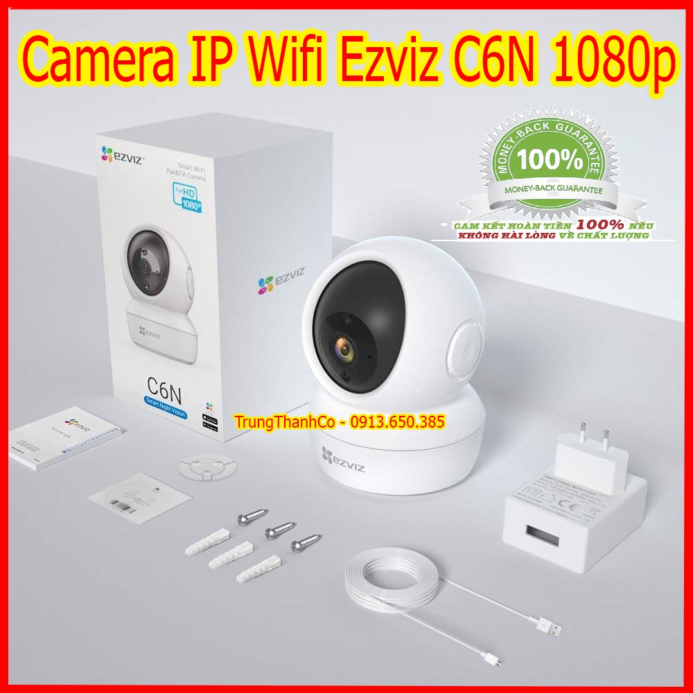 Camera ip wifi ezviz c6n 1080p