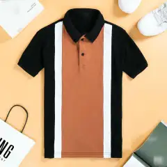 [HCM]Áo thun nam phối viền đối xứng 02 Thời trang MIX-UP SHOP Chất vải thoáng mát mềm mịn