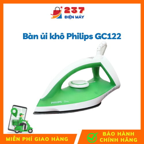 Bàn ủi PHILIPS GC122, bàn là quần áo công suất lớn gia dụng chính hãng