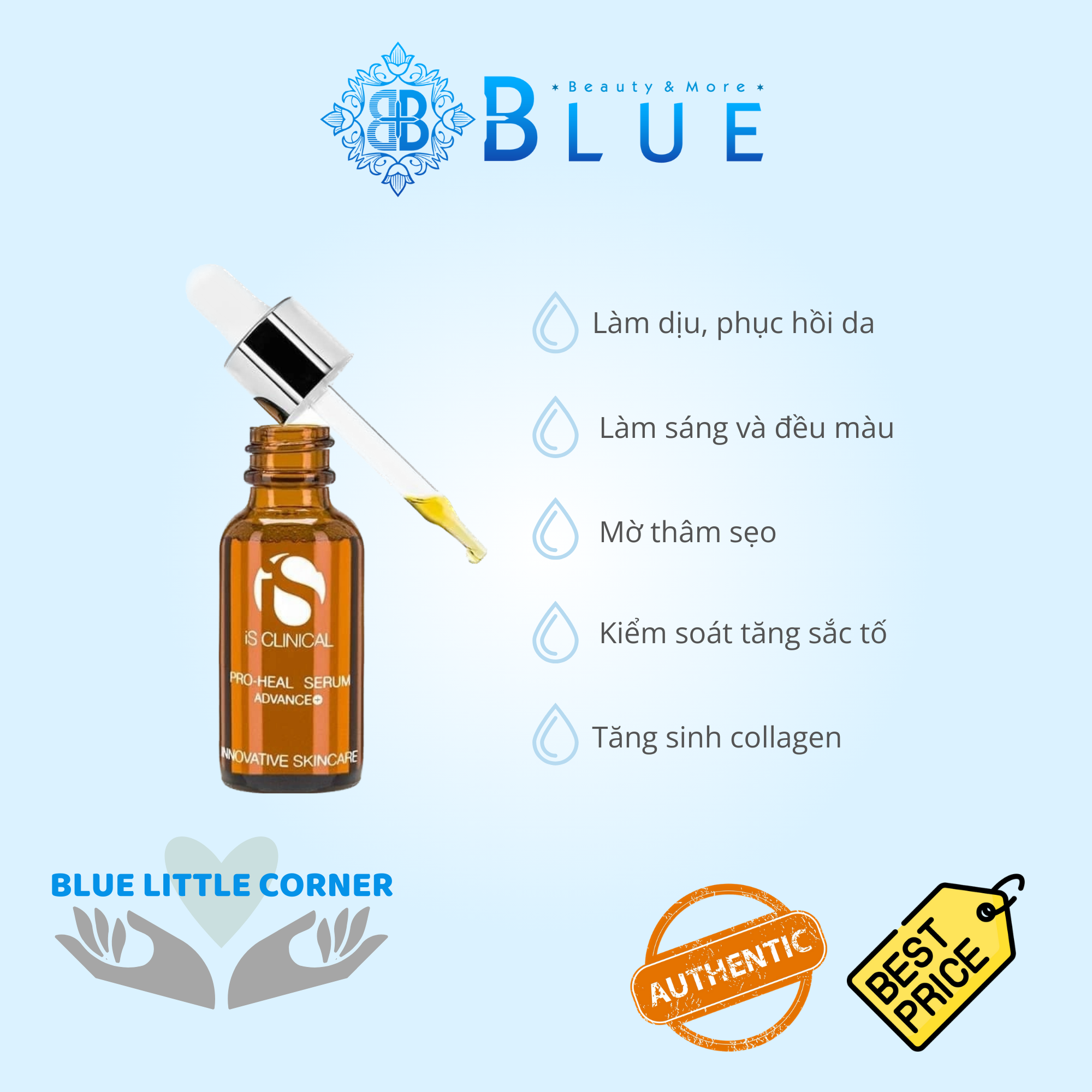 Tinh chất làm sáng phục hồi da iS Clinical Pro-heal Advance+