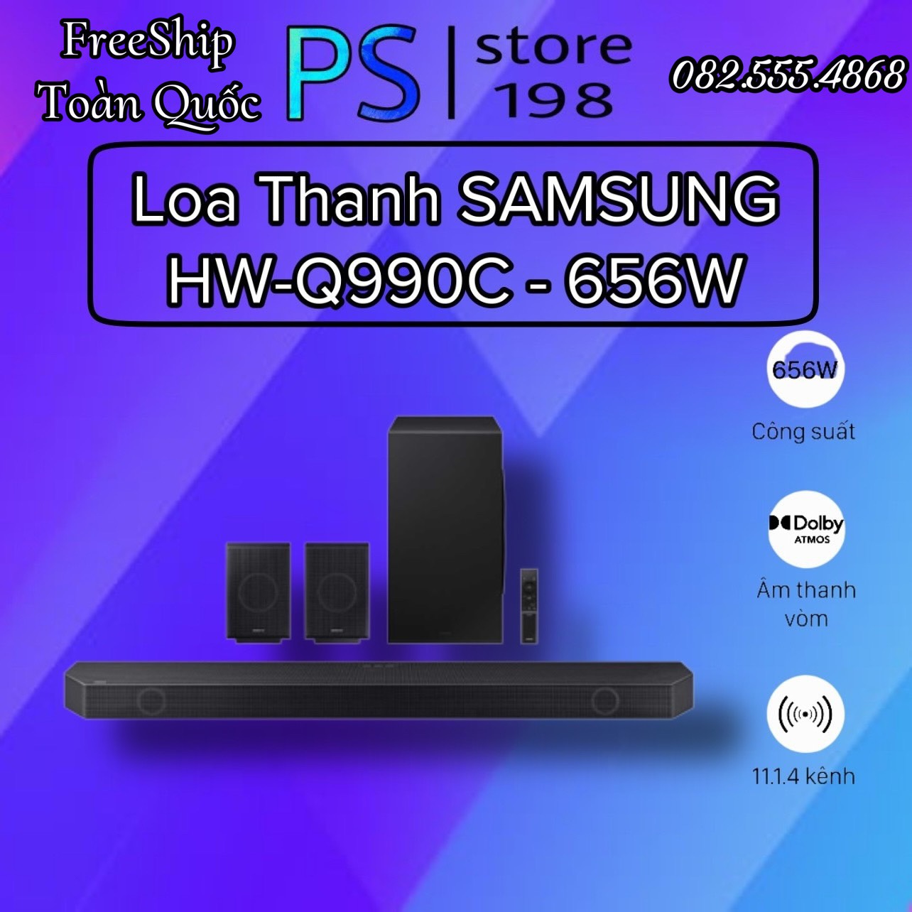 Loa thanh samsung q-series q990b và q990c -hàng chính hãng-bảo hành 12 tháng