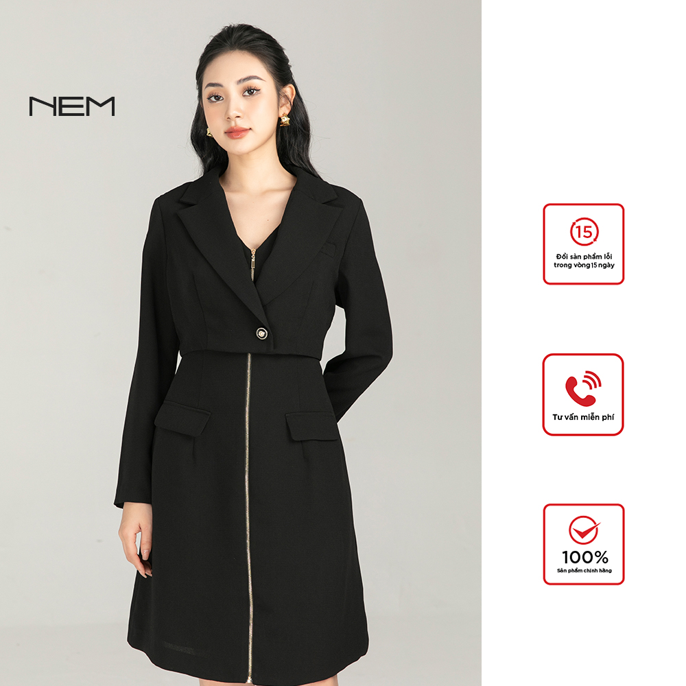 Đầm thiết kế nem fashion d16722