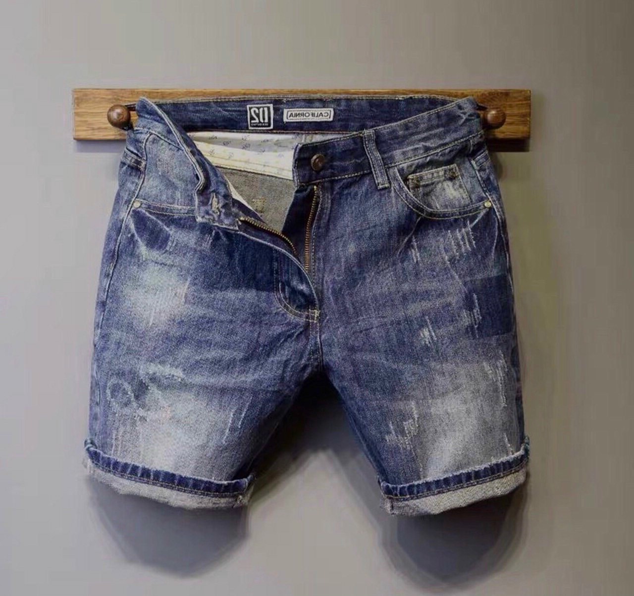 Quần short lửng jaen nam chất bòthời trang cao cấp janshop89 yk006