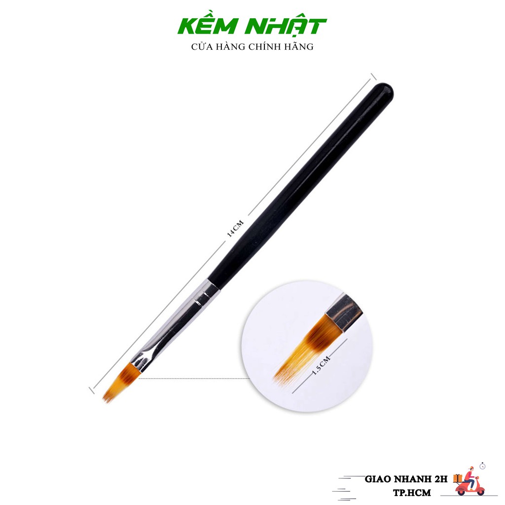 Cọ ombre cán gỗ mái thưa
