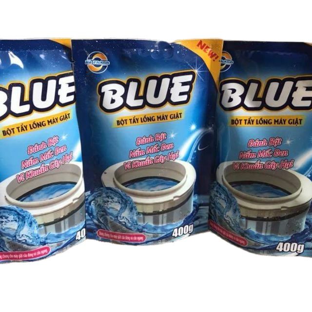 5 Bịch Bột Tẩy Lồng Máy Giặt Blue Hàn Quốc Gói 400g