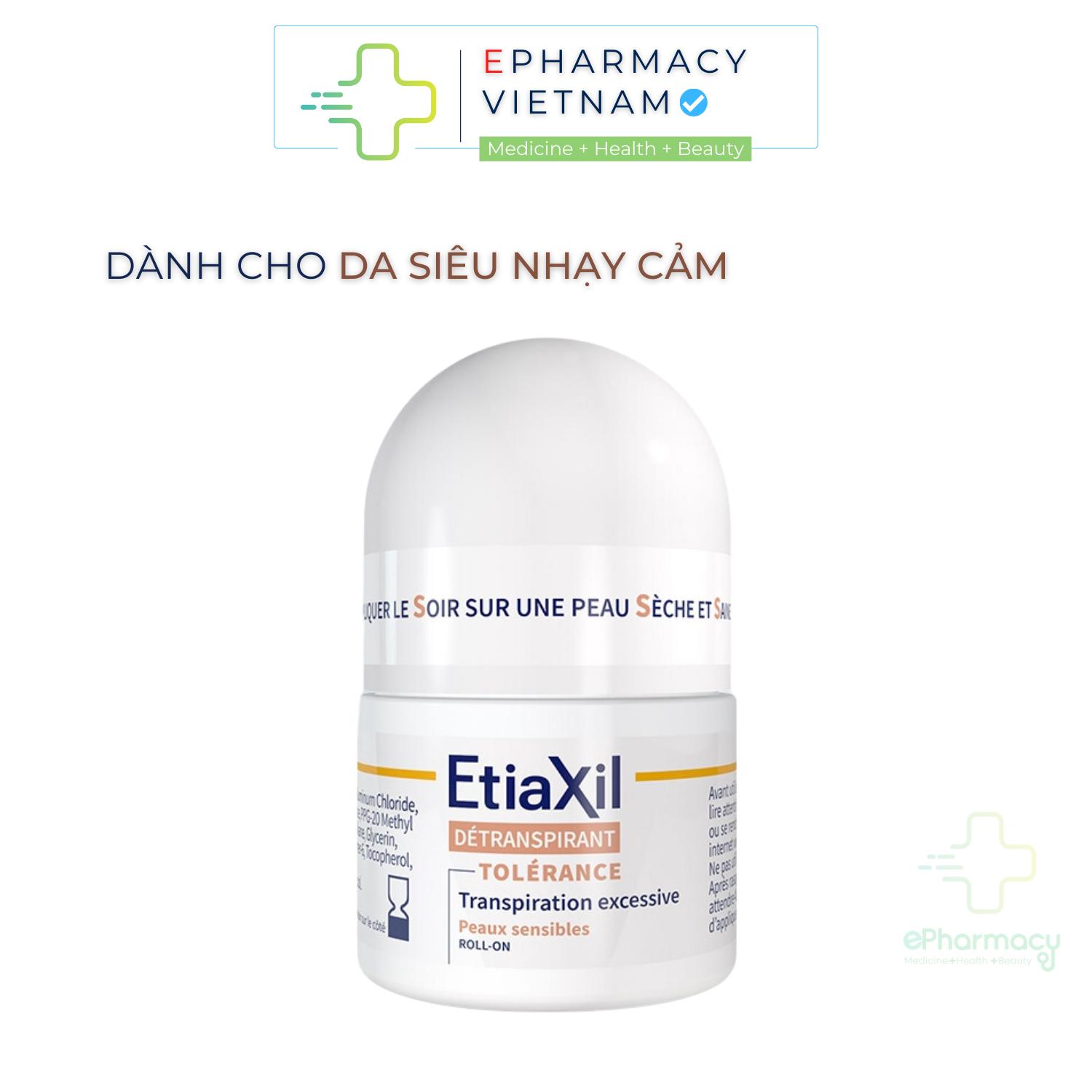  Lăn nách Etiaxil Nâu khử mùi mồ hôi cho da siêu nhạy cảm hiệu quả - Lăn nách Etiaxil Pháp 15ml 