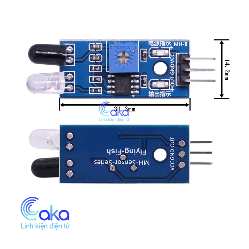 Mạch Cảm biến vật cản hồng ngoại V1