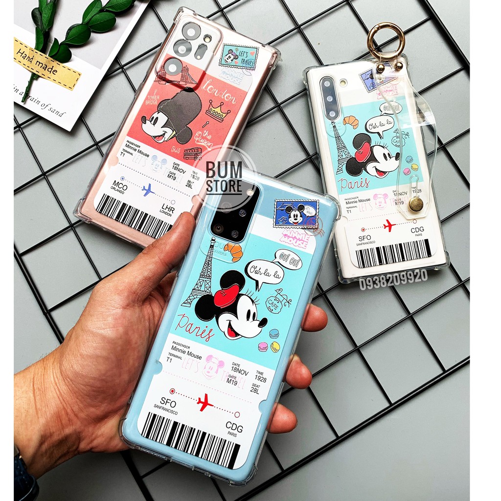 Ốp lưng mickey trong samsung galaxy s10 plus / s10 / note 9 / note 8 / s9 plus / s8 plus