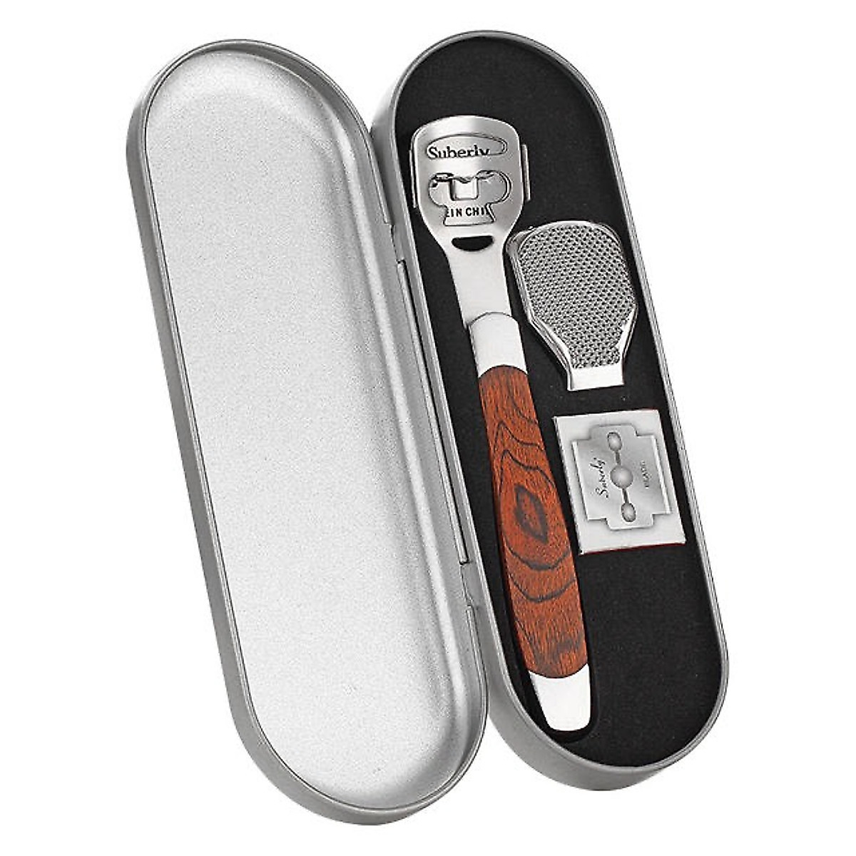 Dụng cụ mài, chà gót chân tẩy da chết inox cao cấp