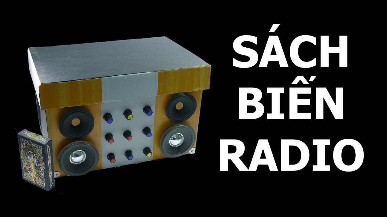 [Freeship] Ảo thuật sách hóa radio hàng cao cấp lực bung mạnh (tặng Clip hướng dẫn)