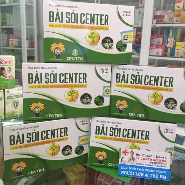 [HCM]BÀI SỎI CENTER-lợi niệuhết sỏigiảm đau