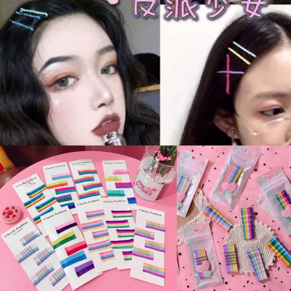 Set 50 chiếc kẹp tăm nhiều màu sắc hàn quốc