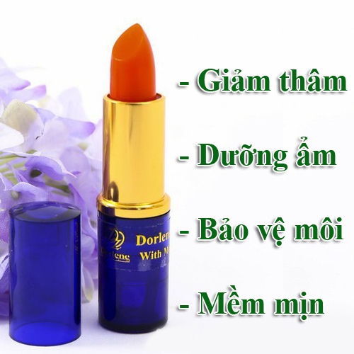 [HCM]Son sâm giảm thâm môi Dorlene Thái Lan giúp dưỡng ẩm môi bảo vệ môi khỏi các tác nhân gây hại cho môi luôn hồng hào và mềm mịn