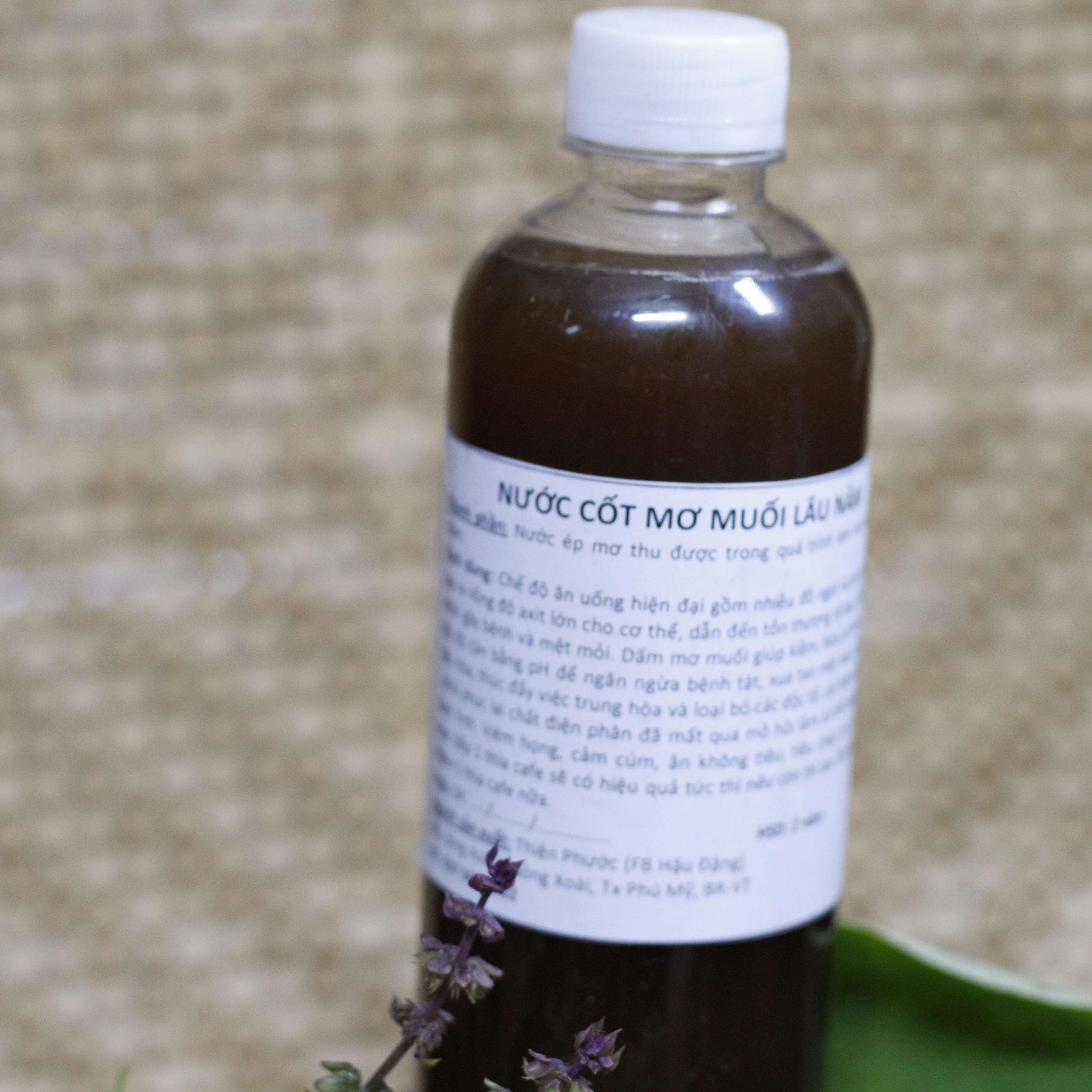 Nước cốt mơ muối lâu năm - dấm mơ - 500ml