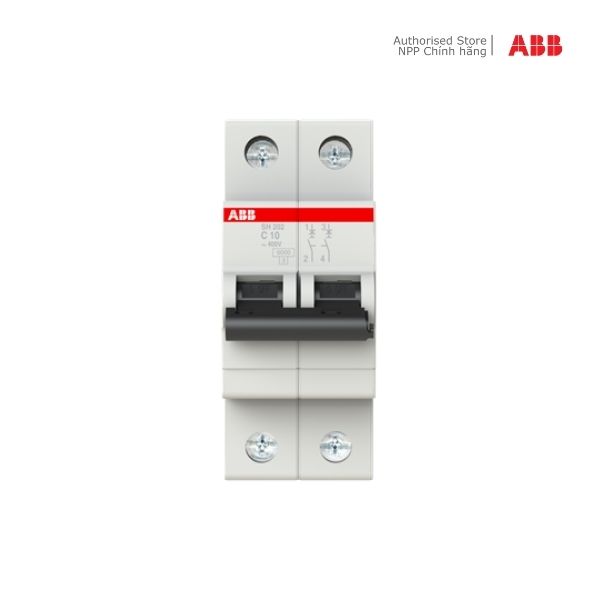 Cầu dao tự động abb mcb 2p 10a 6ka