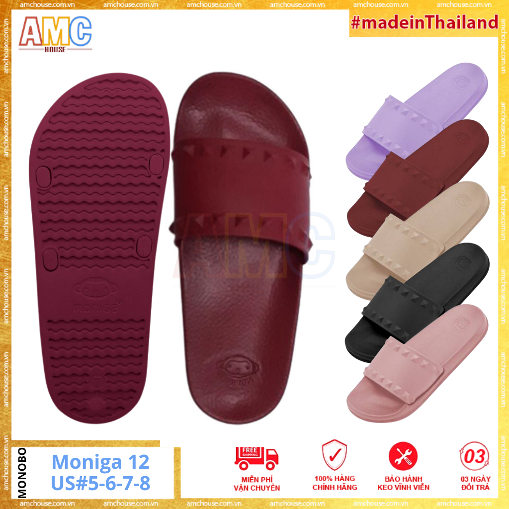 Dép Thái Lan Nữ siêu mềm, nhẹ MONOBO - Moniga 12