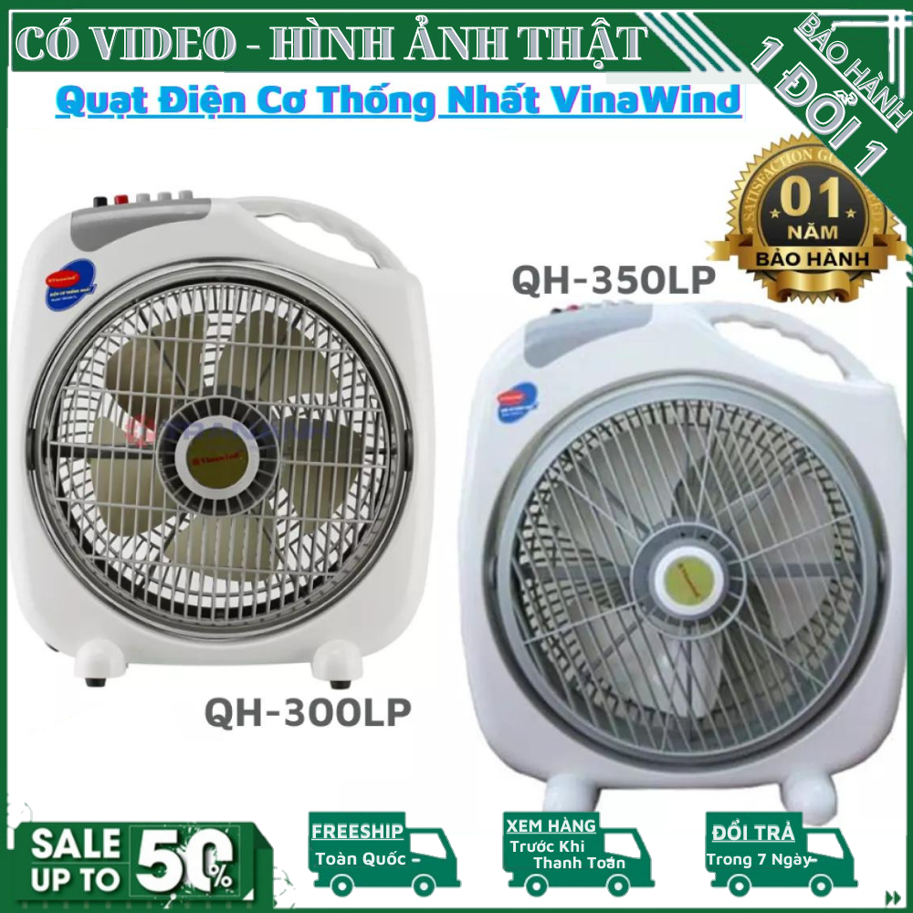 Quạt Điện - Quạt Điện Cơ Thống Nhất - Quạt Hộp Tản Gió Vinawind QH-350LP Quạt Điện - Quạt Điện Cơ Thống Nhất - Quạt Hộp Tản Gió Vinawind QH-350LP