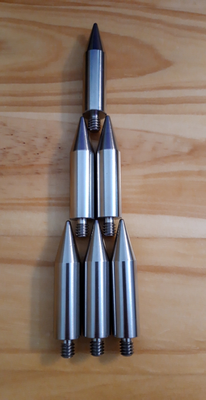 Đầu nhọn, đốt nhọn gương mini leica - thiết bị trắc địa