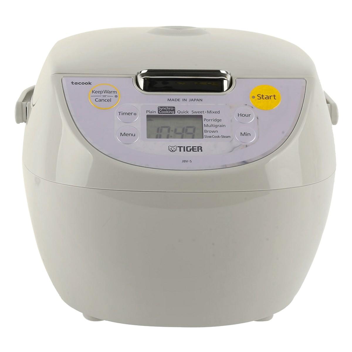 Nồi cơm điện tử tiger jbv-s10w - 1l