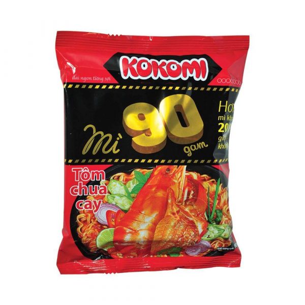 Mì kokomi đại tôm chua cay 90gr