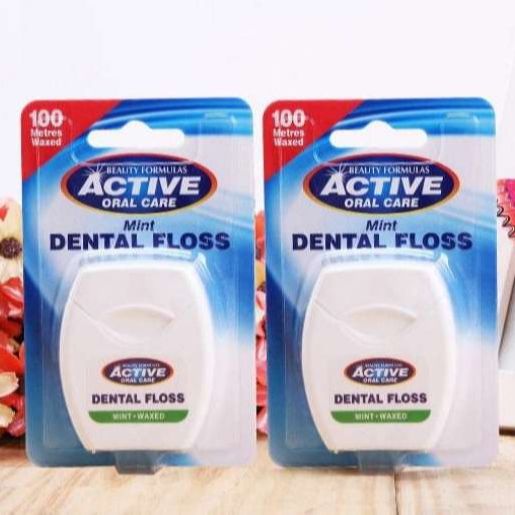 Chỉ nha khoa Beauty Formulas Mint Dental Floss - hộp 100m