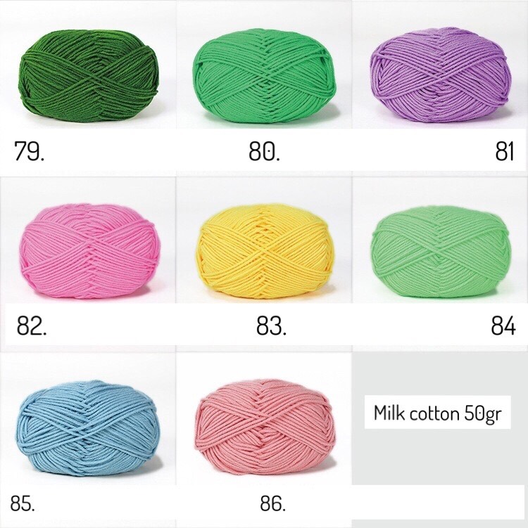 Milk cotton 50gr