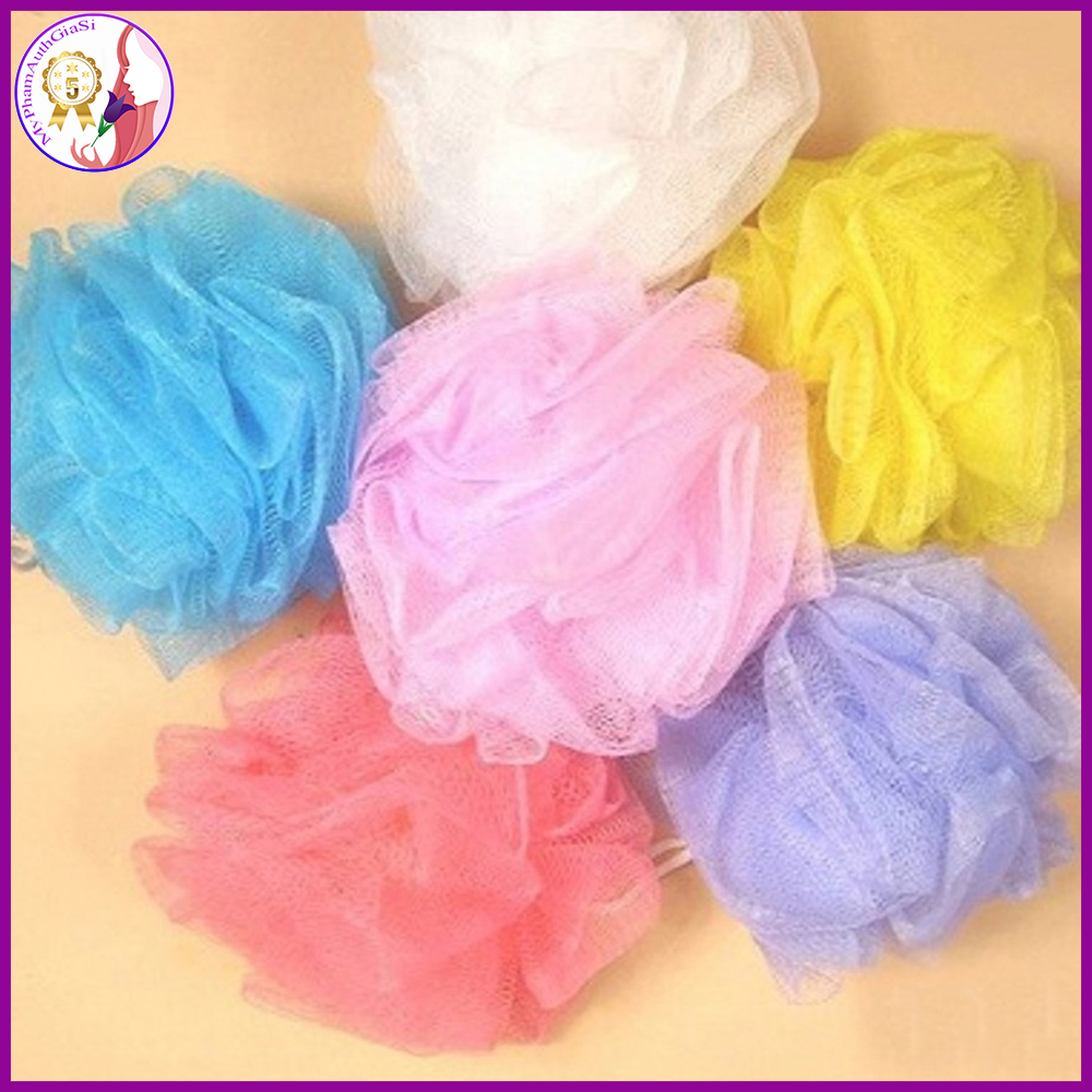 Bông tắm lưới tròn tạo bọt cao cấp – hàng xuất nhật