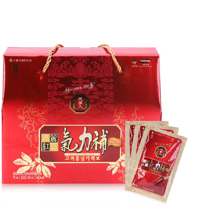 Nước hồng sâm bio hàn quốc hộp 30 gói
