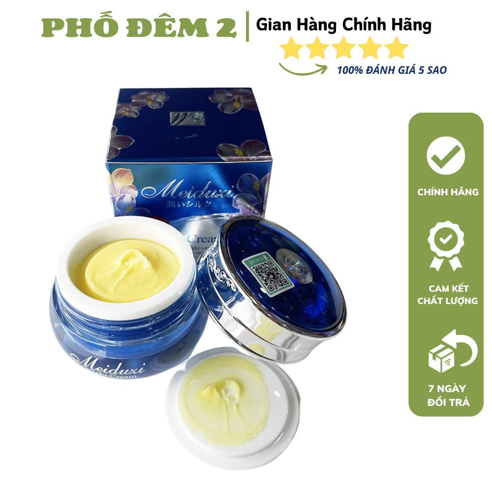 [HCM]kem Tri Nám Tàn Nhang(MÀU XANH) Ngăn Ngừa Lão Hóa Meiduzi Ban Đêm