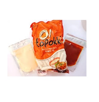 COMBO 500G TOKBOKKI KÈM 100G BỘT PHÔ MAI KÈM 100G SỐT HÀN QUỐC