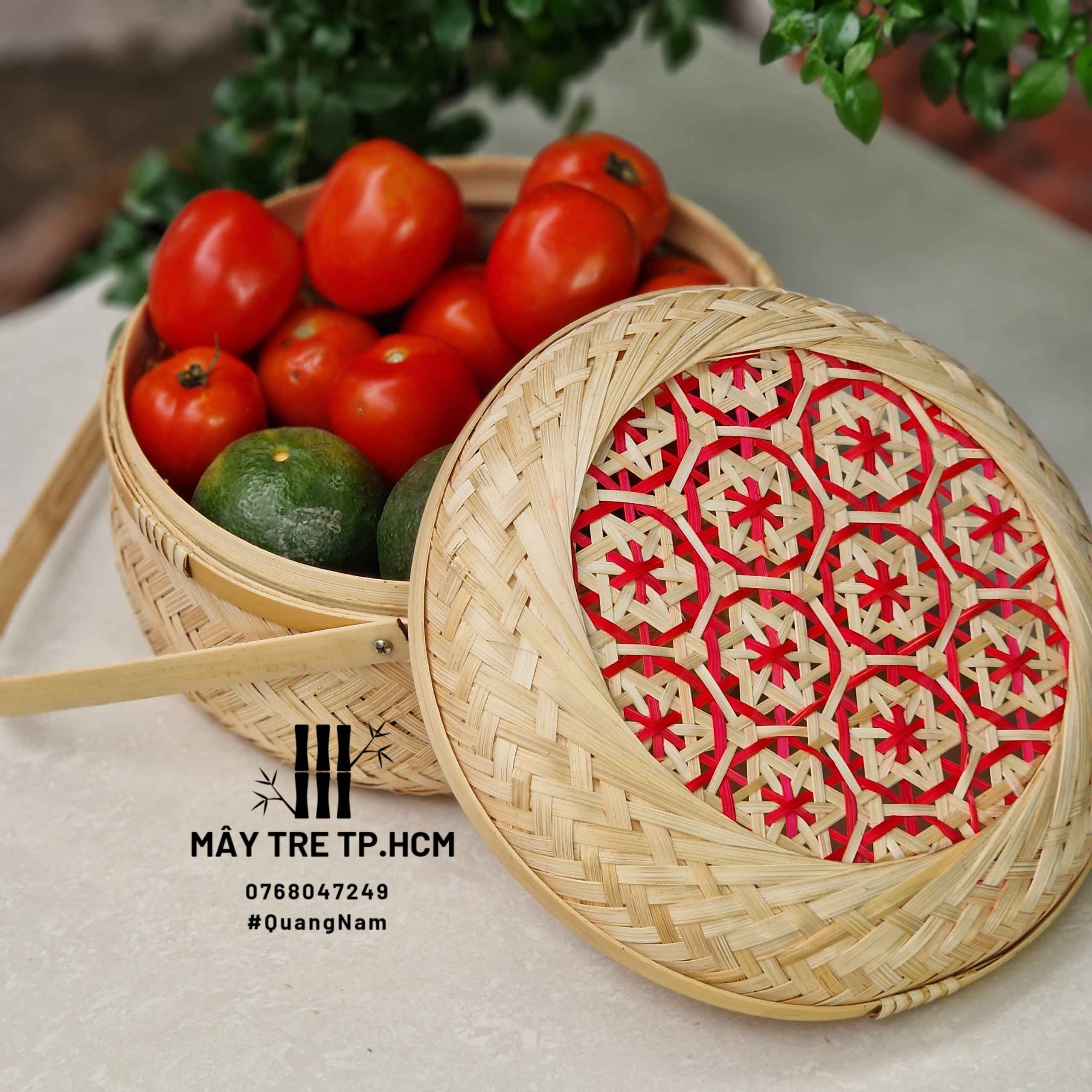 Giỏ mây tre, hộp quà tặng, hộp quà biếu tặng, hộp quà tết cao cấp