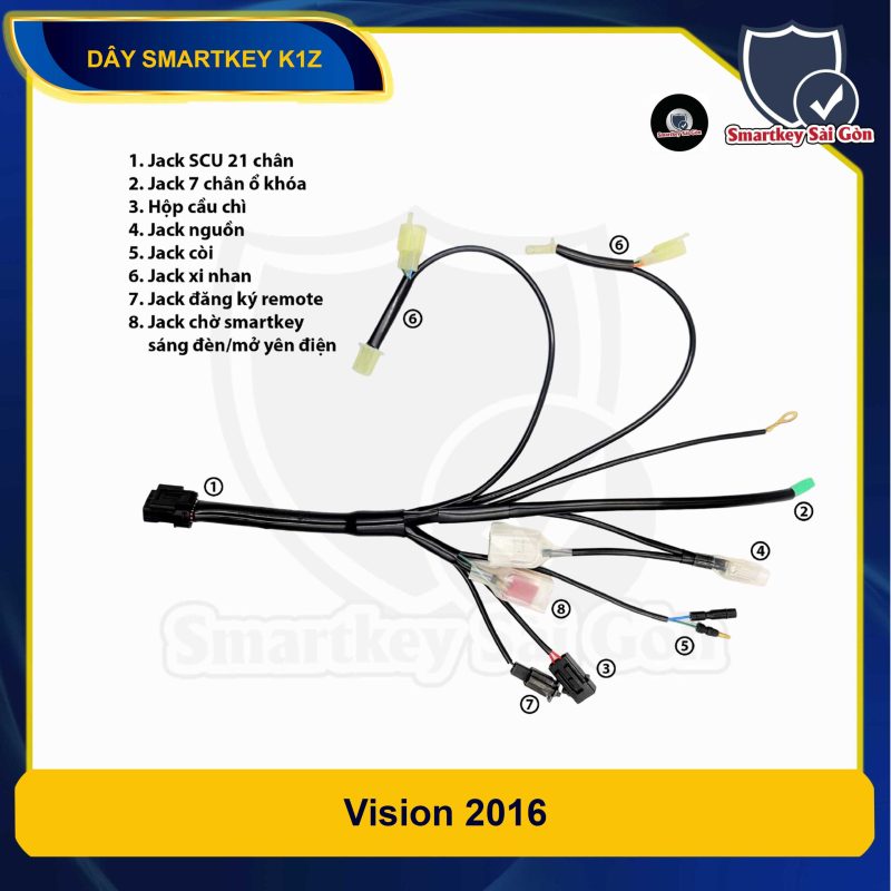 Dây Smartkey K1Z Vision 2016