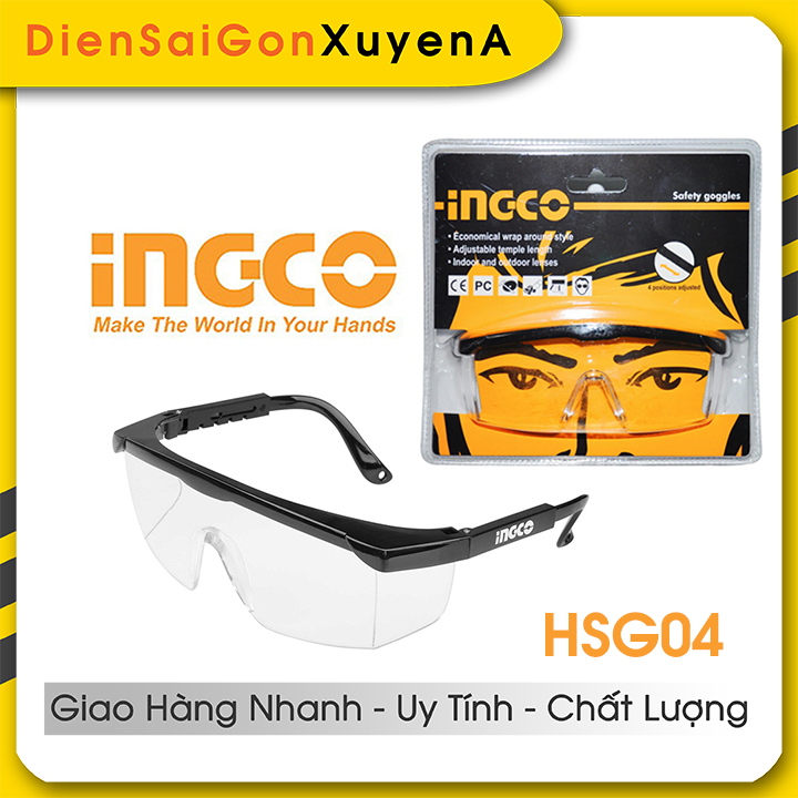 Kính mát kính bảo hộ ingco hsg04 - ngô gia tools