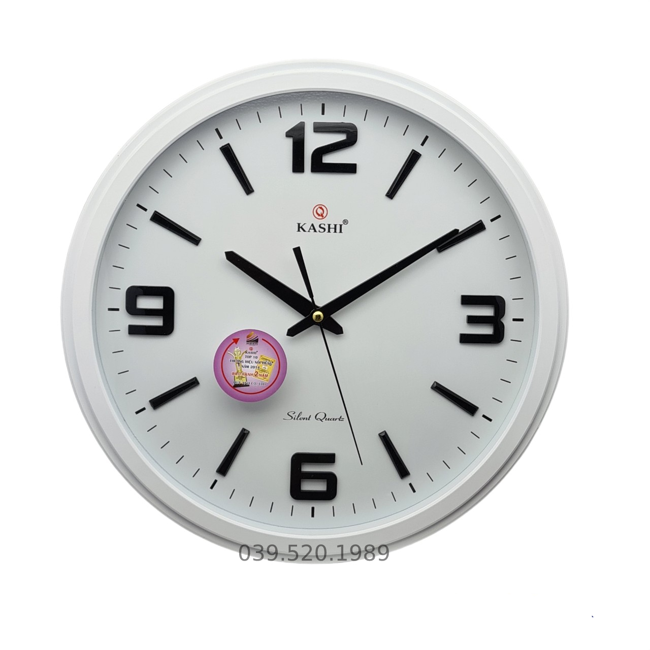 Đồng Hồ treo tường KASHI K92 kim trôi Ø 40cm