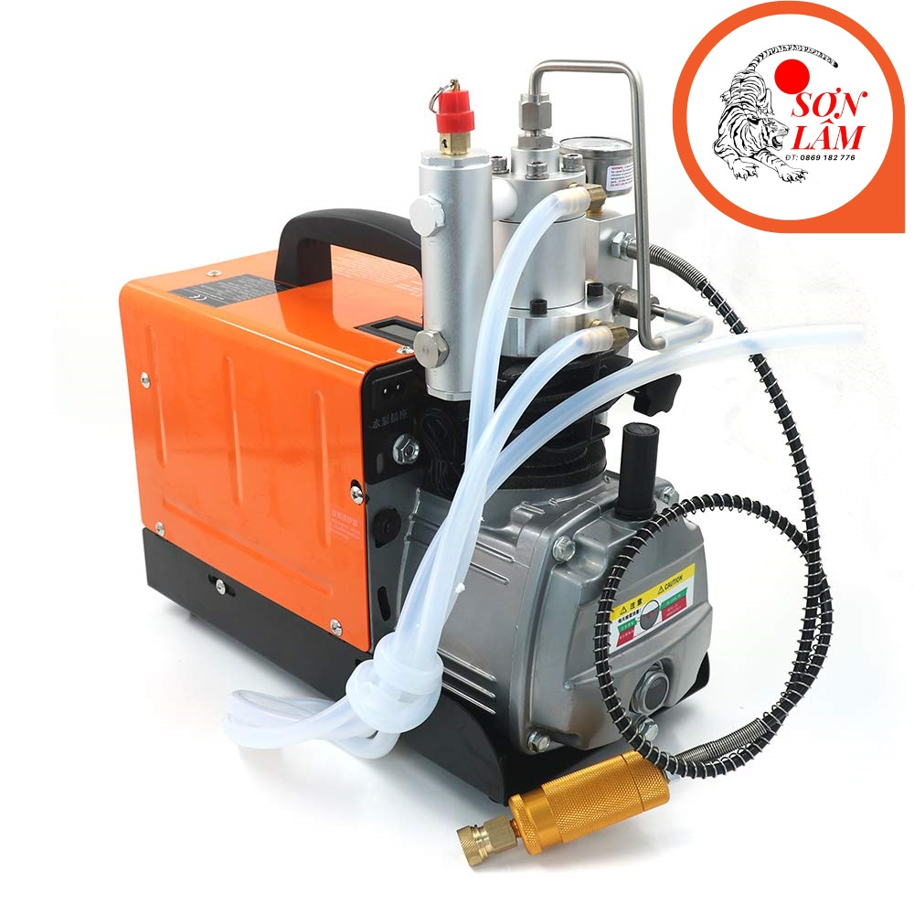 Bơm hơi máy, bơm nén khí áp lực cao 40mpa. chính hãng xin yongshi