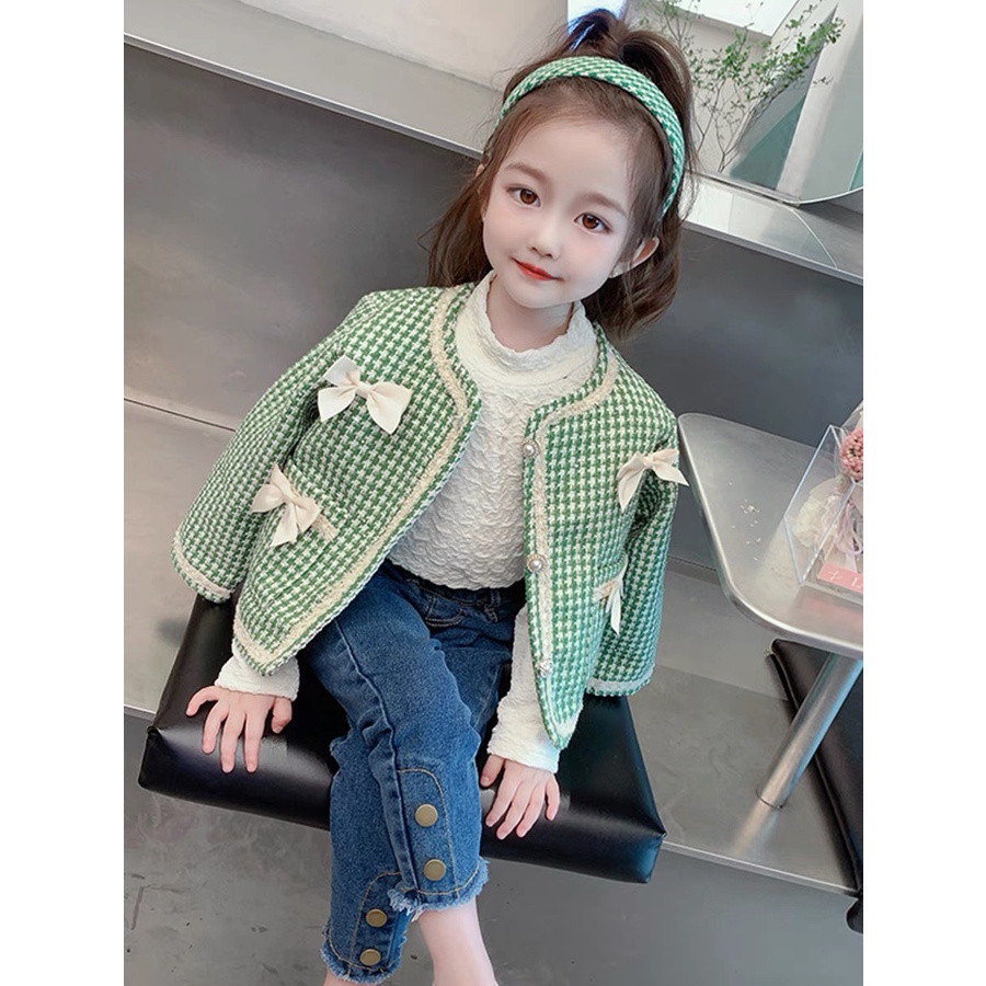 Set bộ quần áo dạ kim sa có lớp lót xịn sò cho bé