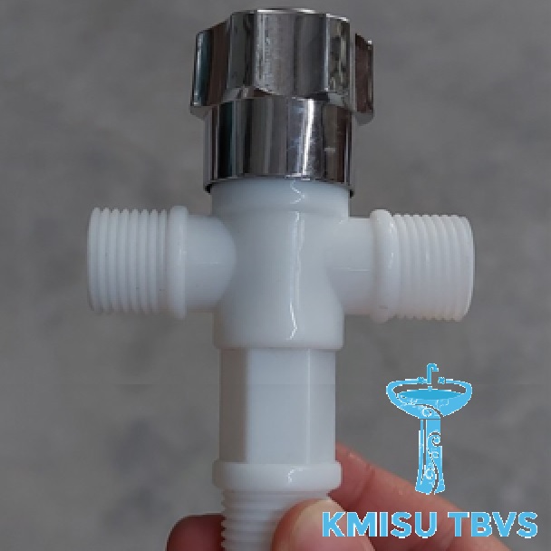 Van T cầu, van cầu, van khóa nước bằng nhựa