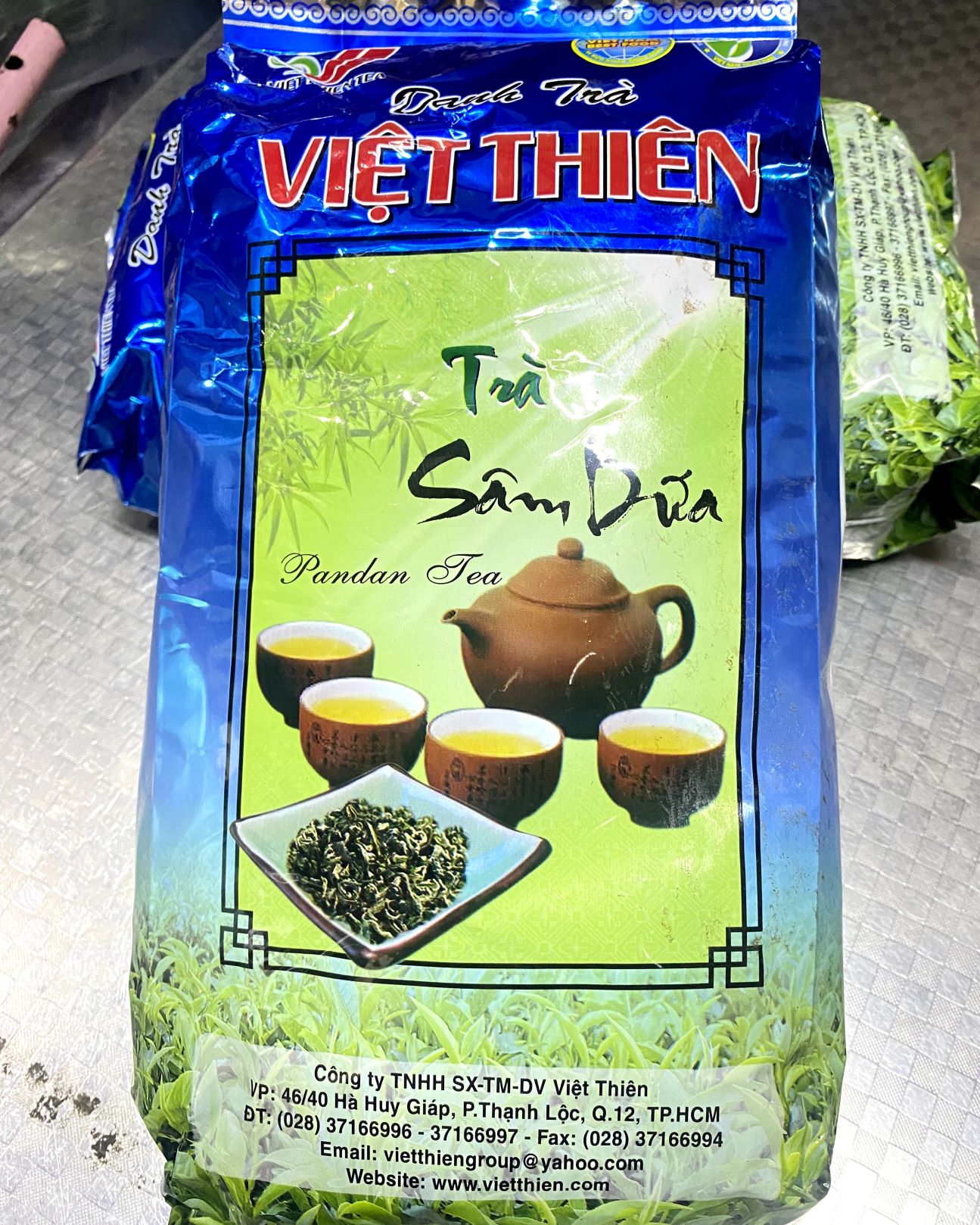 Trà ướp lài-sâm dứa việt thiên 400gram