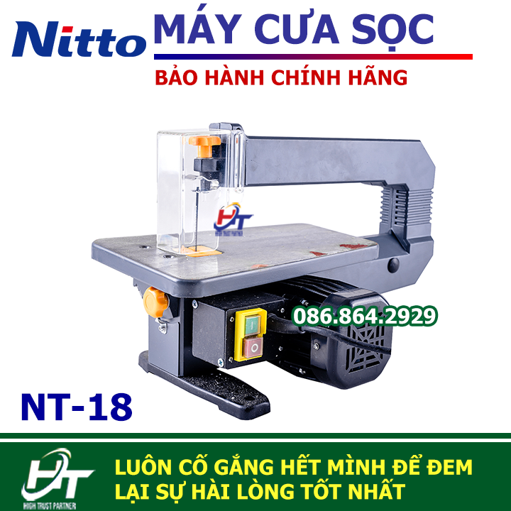 Máy cưa lọng bàn NITTO NT-18 (100% DÂY ĐỒNG)