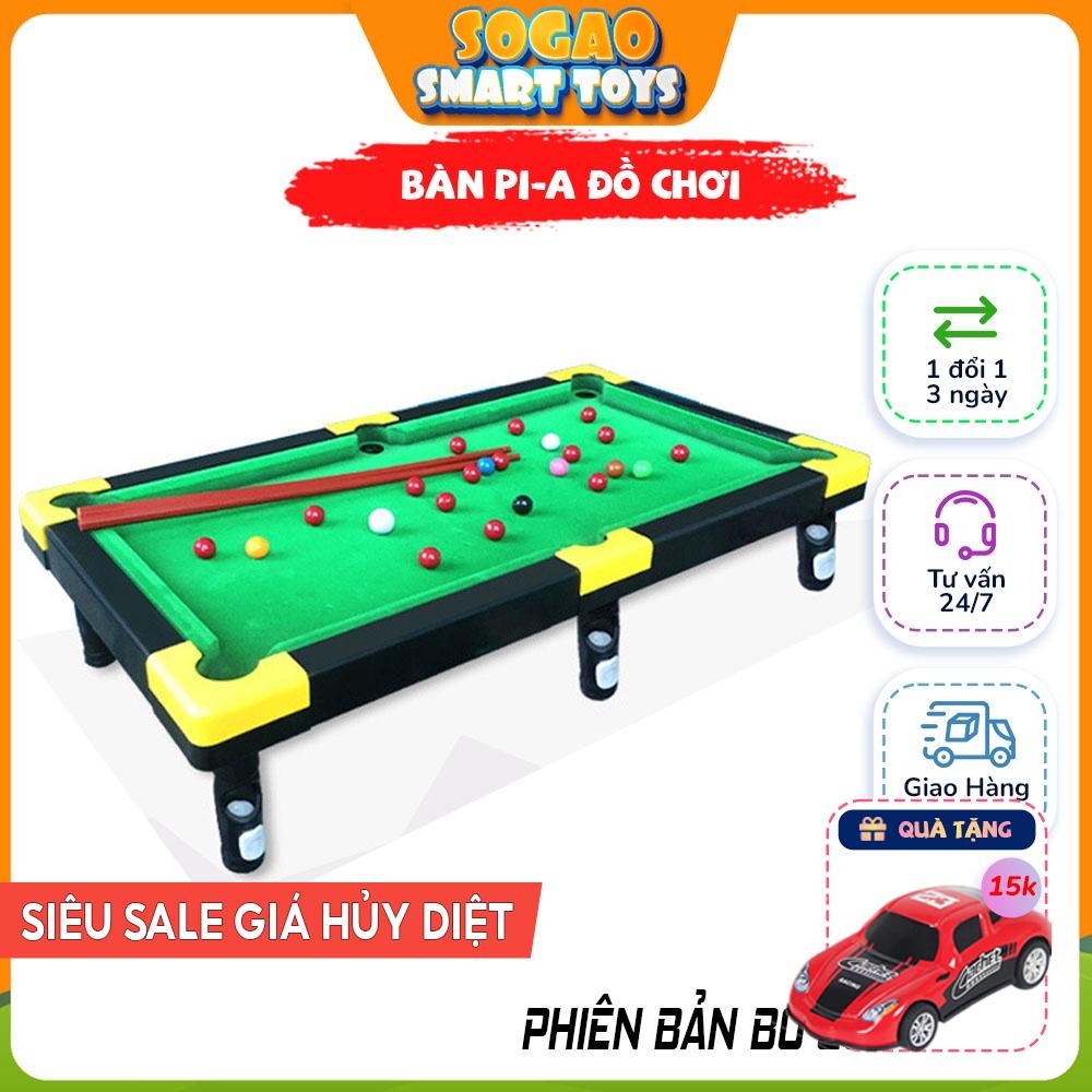 Bàn Bida Đồ Chơi Sogao Mặt Nỉ Size Lớn Phiên Bản Bo Góc Nhập Khẩu